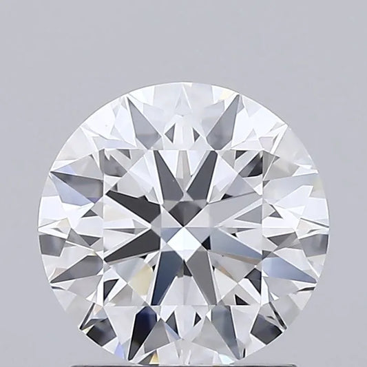1.50ct Round Lab Grown Diamond (Colour D, Clarity VVS2, Cut EX, IGI Certified)